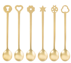 Sambonet Parti Kaşık Seti Gold - 6 Parça