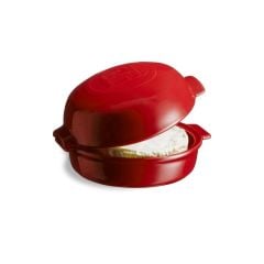 Emile Henry Peynir Eritme Ve Fırın Kabı 20 Cm Kırmızı/Burgundy -348417
