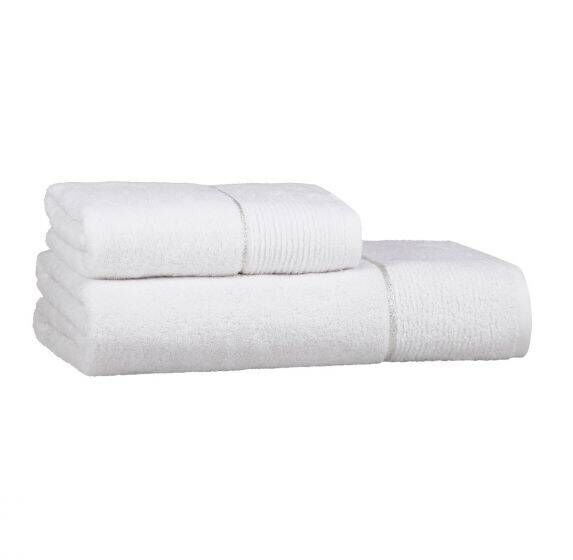 Sarev New Soho Beyaz %100 Pamuk Havlu 90*150 cm