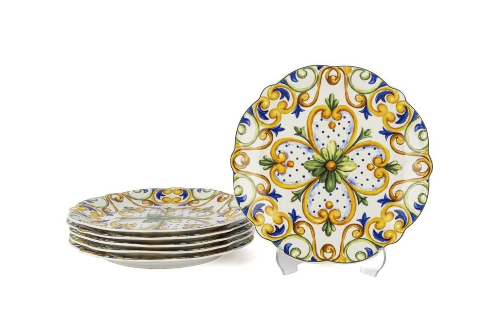 Mikasa Moor Amalfi Coast 6lı Tatlı Tabağı 19cm