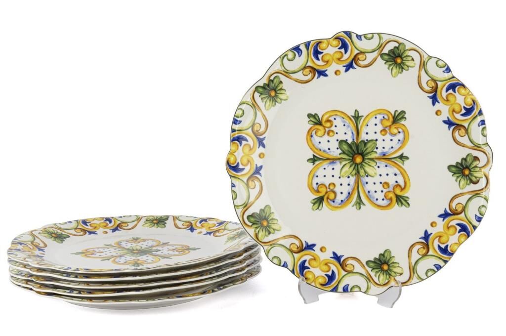 Mikasa Moor Amalfi Coast 6lı Servis Tabağı 27cm