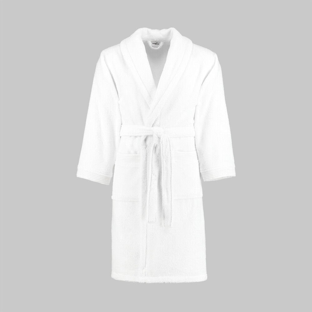 Sarev New Soho Beyaz %100 Pamuk Large Beden Bornoz