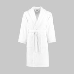 Sarev New Soho Beyaz %100 Pamuk Large Beden Bornoz