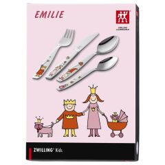 Zwilling Princess Emilie Çocuk Çatal Kaşık Bıçak Seti 4 Parça
