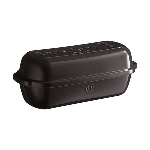 Emile Henry Ekmek/Fırın Kabı Baton 39 X 16 Cm  Antrasit -795503