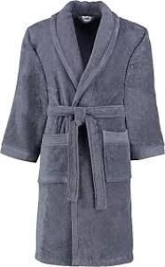 Sarev New Soho Antrasit %100  Pamuk X-Large Beden Bornoz