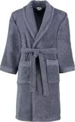Sarev New Soho Antrasit %100  Pamuk X-Large Beden Bornoz
