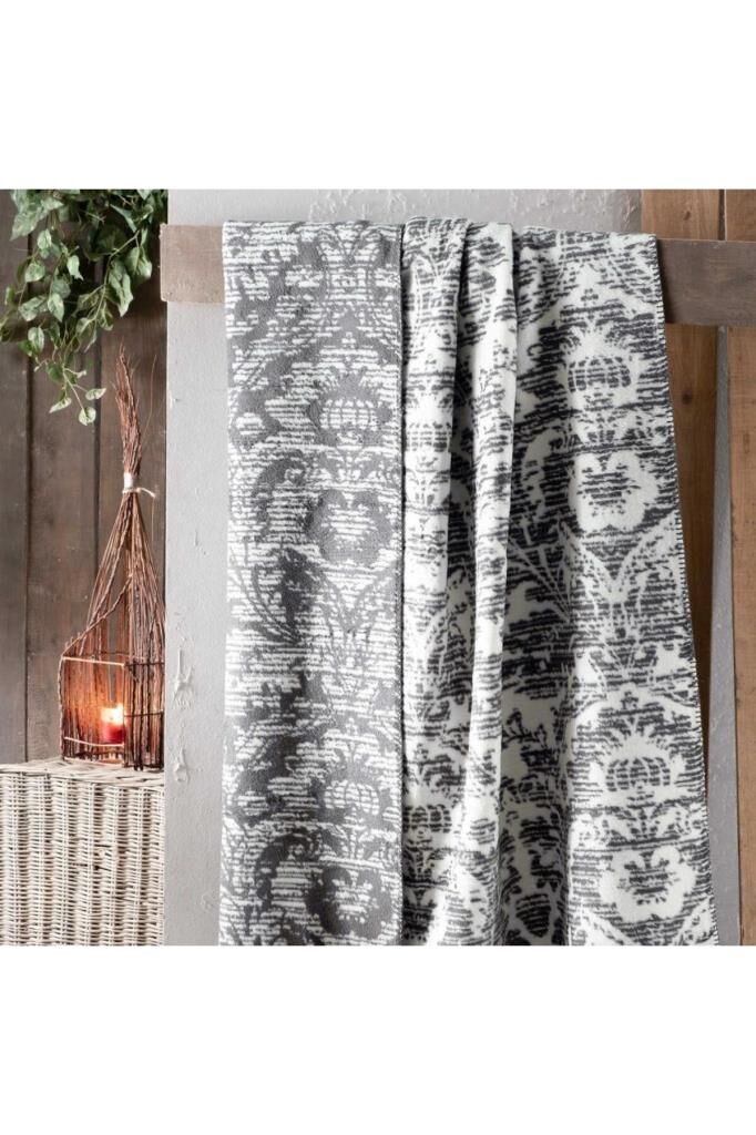 Sarev Mikkel Battaniye Tek Kişilik - Koyu Gri