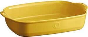 Emile Henry Fırın Kabı Dikdörtgen 36 X 23 Cm Mat Sarı/Provence Yellow -909652