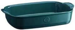 Emile Henry Fırın Kabı Dikdörtgen 36 X 23 Cm Mavi/Blue Flame -979652