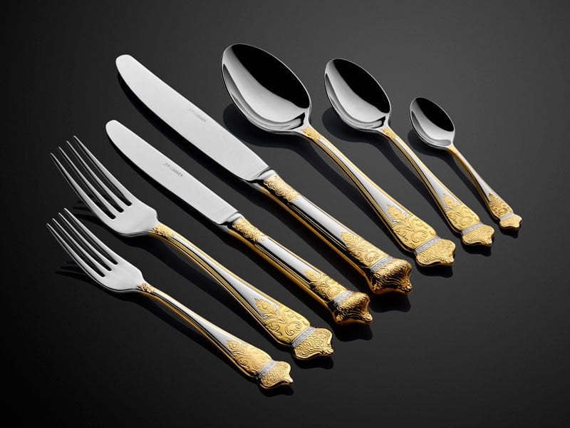 Lamedore Imperıal Yarım Gold 89 Parça Çatal Bıçak Seti