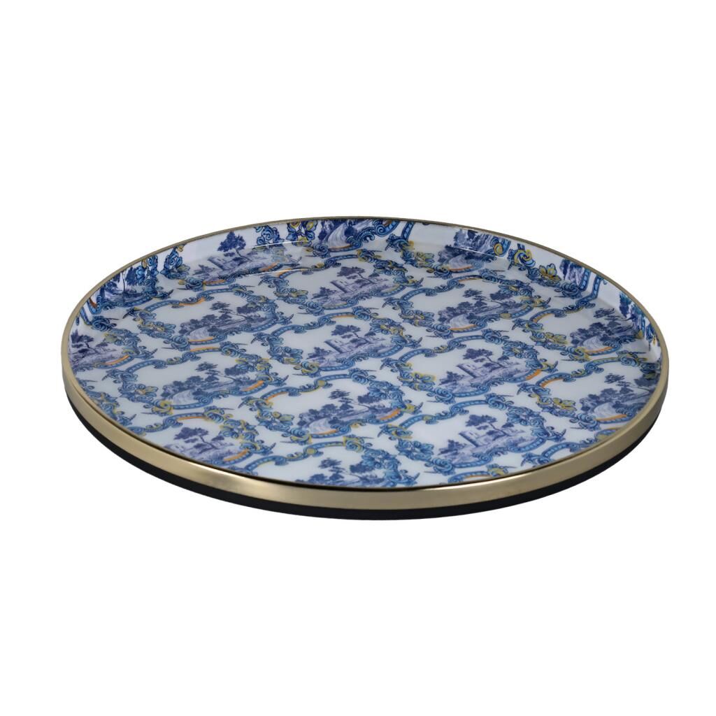 Lucky Art Florance Dekoratıf Tepsı 41Cm