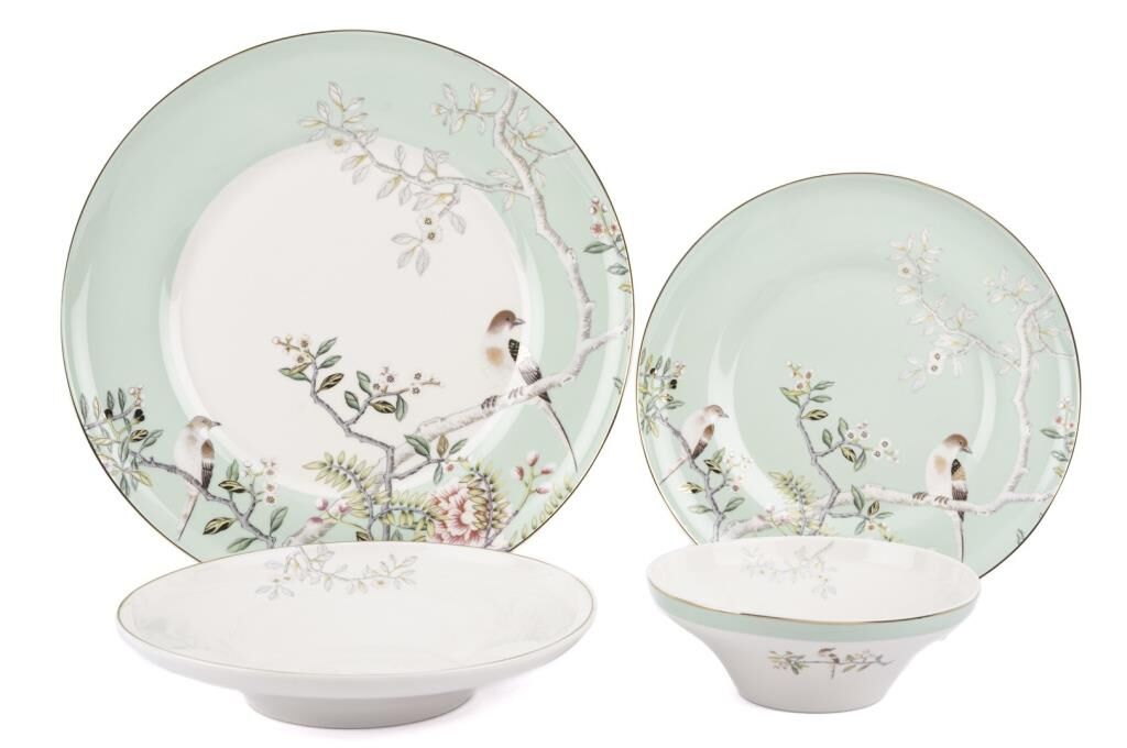 Mikasa Moor Bird Garden 24 Parça 6 Kişilik Yemek Takımı