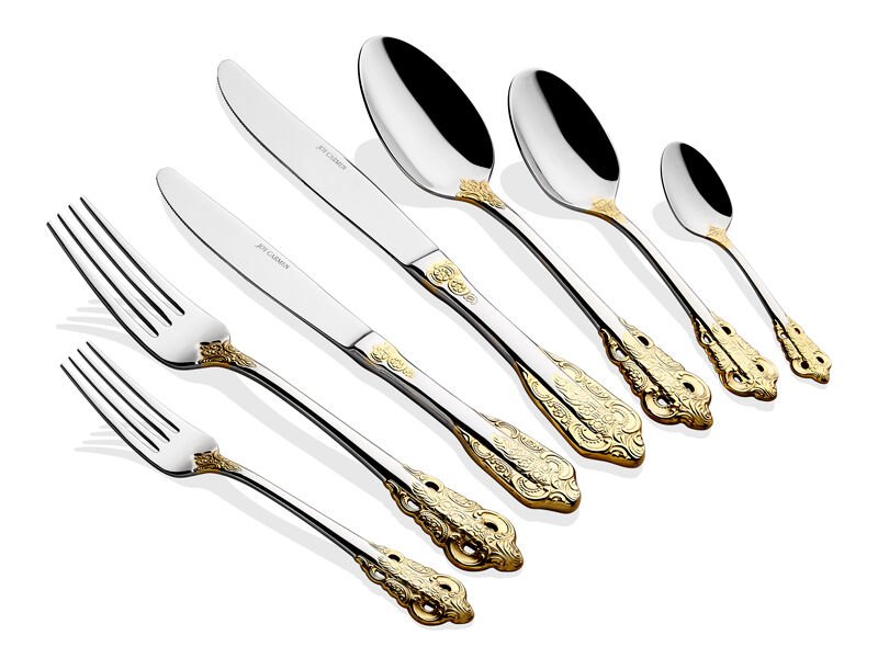 Lamedore Dream Gold 89 Parça Çatal Bıçak Seti