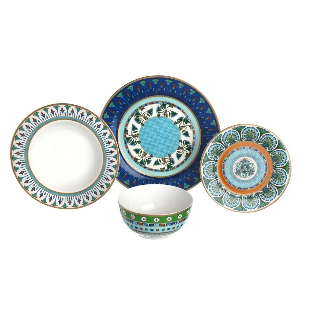 Lucky Art Calista Bone 24 Parça Yemek Takımı