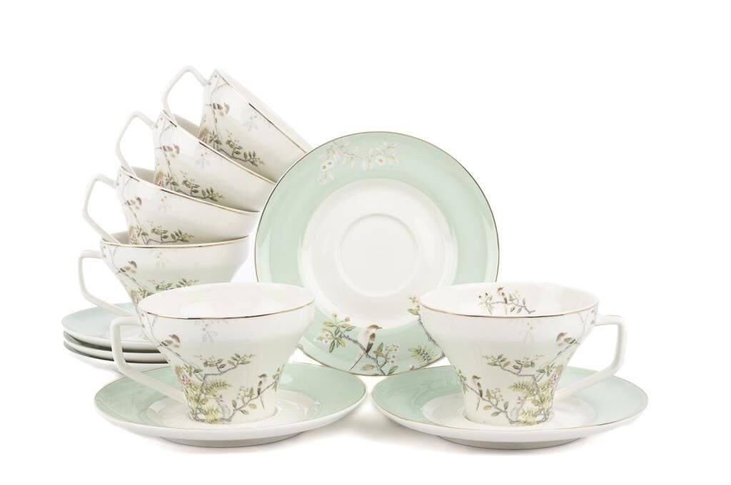 Mikasa Moor Bird Garden 6lı Çay Fincanı Seti 220cc