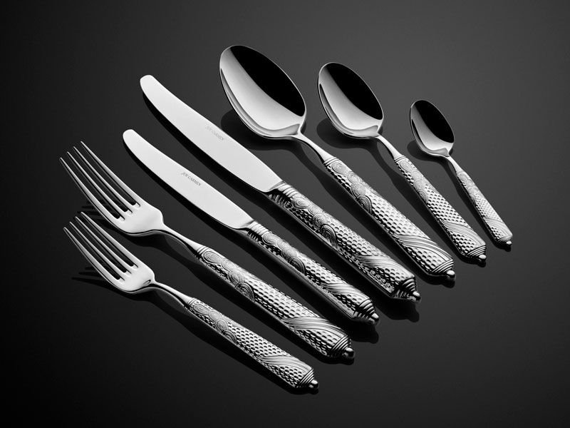 Lamedore Embossed 89 Parça Çatal Bıçak Seti