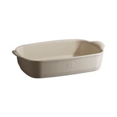 Emile Henry Fırın Kabı Dikdörtgen 30 X 19 Cm Ekru/Clay -29650