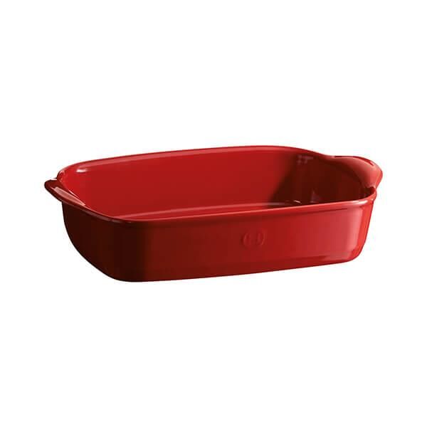 Emile Henry Fırın Kabı Dikdörtgen 30 X 19 Cm Kırmızı/Burgundy -349650