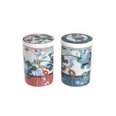 Lucky Art Chantelle Bone 2Li Kavanoz Setı 13Cm