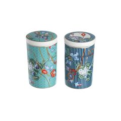 Lucky Art Chantelle Bone 2Li Kavanoz Setı 15Cm