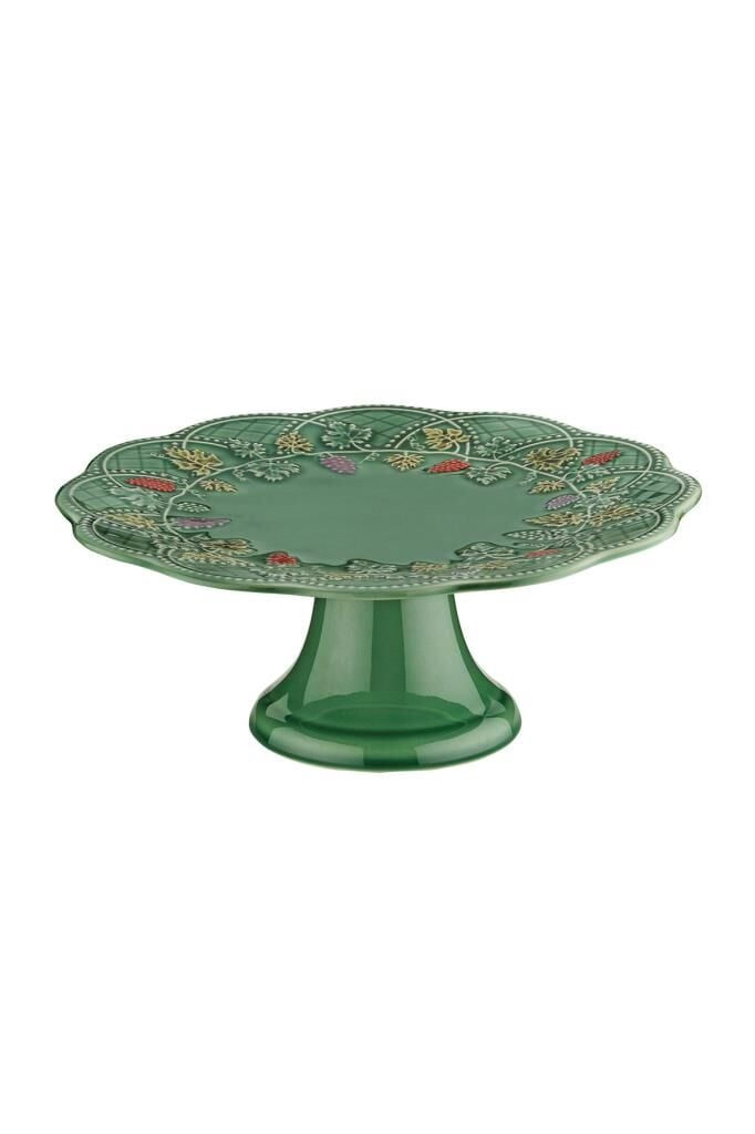 Lucky Art Vınea Seramık Ayaklı Kek Standı 27Cm
