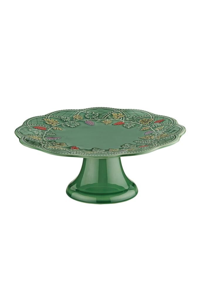 Lucky Art Vınea Seramık Ayaklı Kek Standı 27Cm