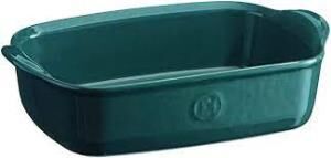 Emile Henry Fırın Kabı Dikdörtgen 22 X 14 Cm Mavi/Blue Flame -979649