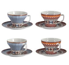 Berghoff Vivare Bone 4Lu Cay Fincanı Seti