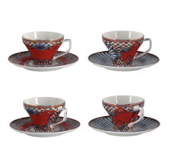 Berghoff Vivare Bone 4Lu Kahve Fincanı Seti