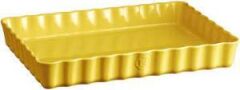 Emile Henry Tart-Börek Fırın Kabı 33 X 24 Cm Mat Sarı/Provence Yellow -906038