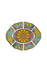 Lucky Art Solaıre Melamın 7 Parça Meze Seti