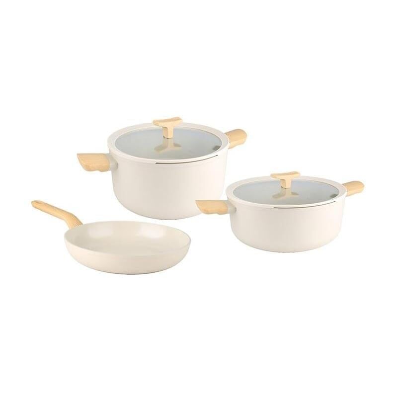 Berghoff Leo Balance Sage 5 Parça Tencere Seti Krem