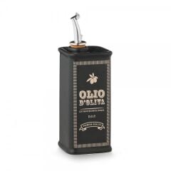 Nuovacer - Vintage Siyah Kare Yağlık 500ml