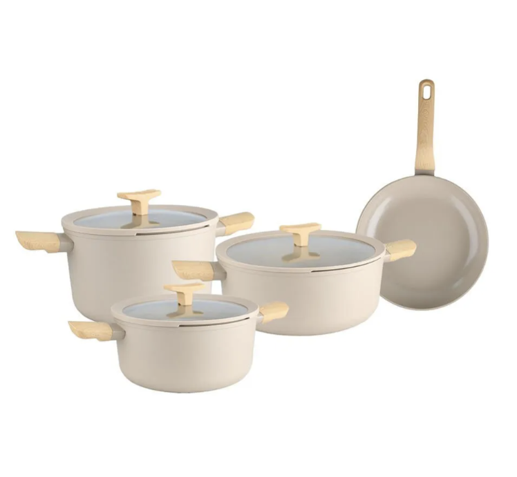 Berghoff Leo Balance 7 Parça Tencere Seti Latte