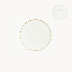 Koleksiyon Sufi Altın 6'lı Tatlı Tabağı 20cm