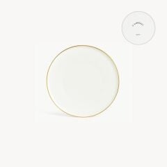 Koleksiyon Sufi Altın 6'lı Tatlı Tabağı 20cm