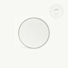 Koleksiyon Sufi Platin 6'lı Tatlı Tabağı 20cm