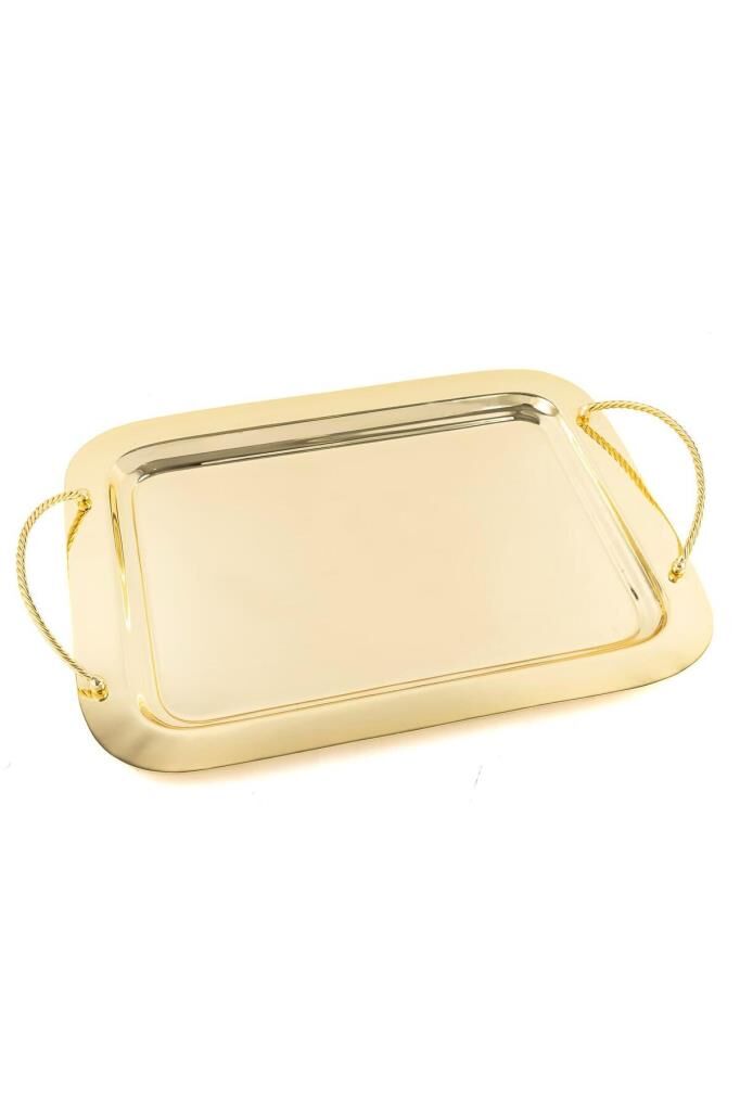 Mikasa Moor Gold Metal Tepsi 50x35x3cm