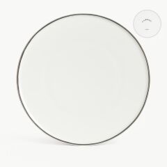 Koleksiyon Sufi Platin 6'lı Servis Tabağı 27cm