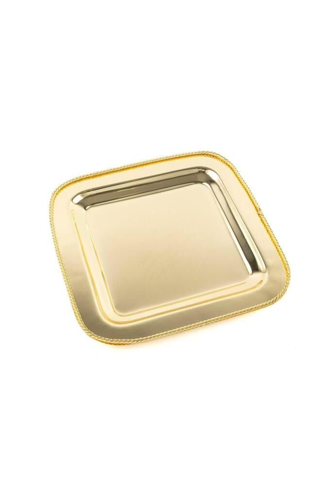 Mikasa Moor Gold Metal Tepsi 27x27x2cm