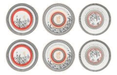 Lucky Art Maggey Bone  20Cm 6Lı Tabak Seti