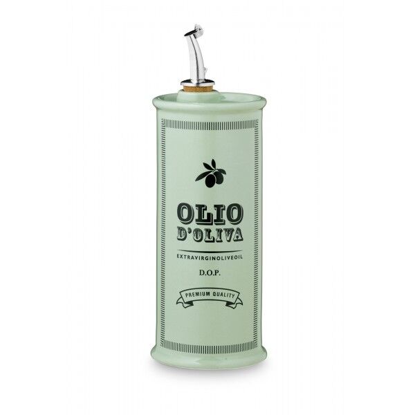 Nuovacer - Vintage Yeşil Silindir Yağlık 500ml