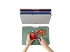 Joseph Joseph Folio Büyük Kesme Tahtası Seti - Silver (60215)