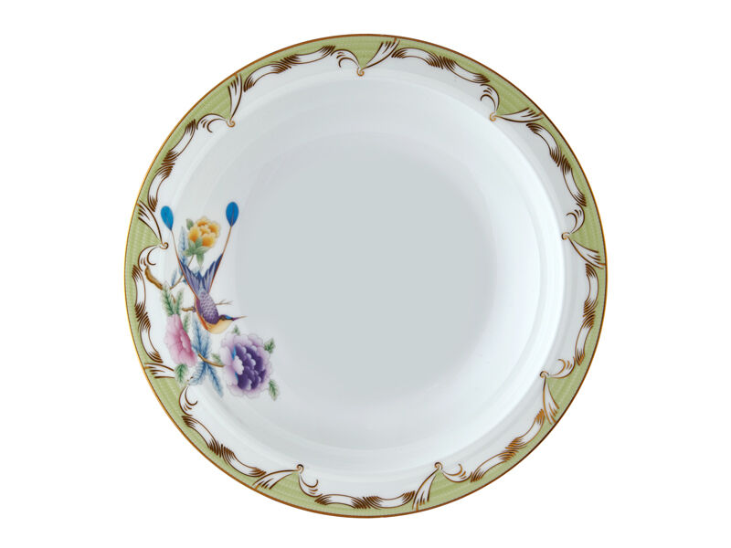Tea Delight Green Papillon Tekli Yemek Tabağı 21.5cm
