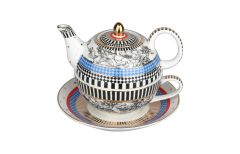 Lucky Art Maggey Bone Tek Kısılık Demlık & Fıncan Setı