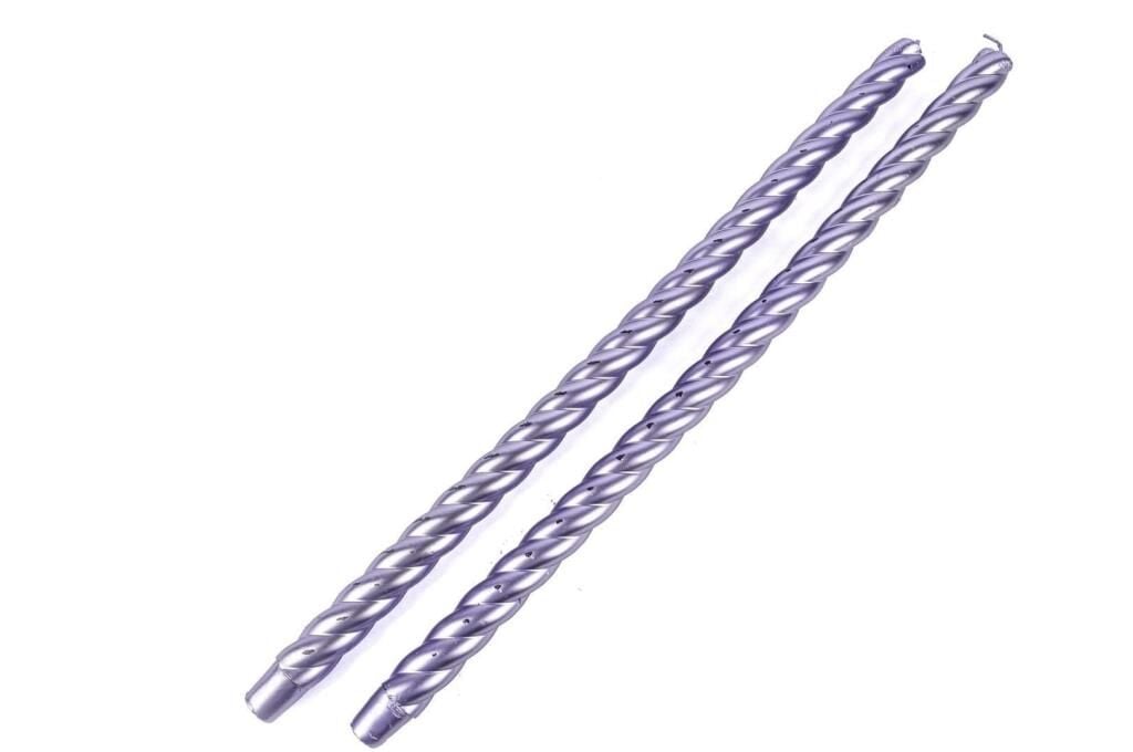 Mikasa Moor Mor İnce 2li Mum 48cm