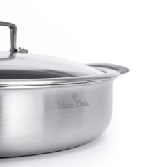 Maxx Doria Steel Fusion 28 Cm Kısa Tencere