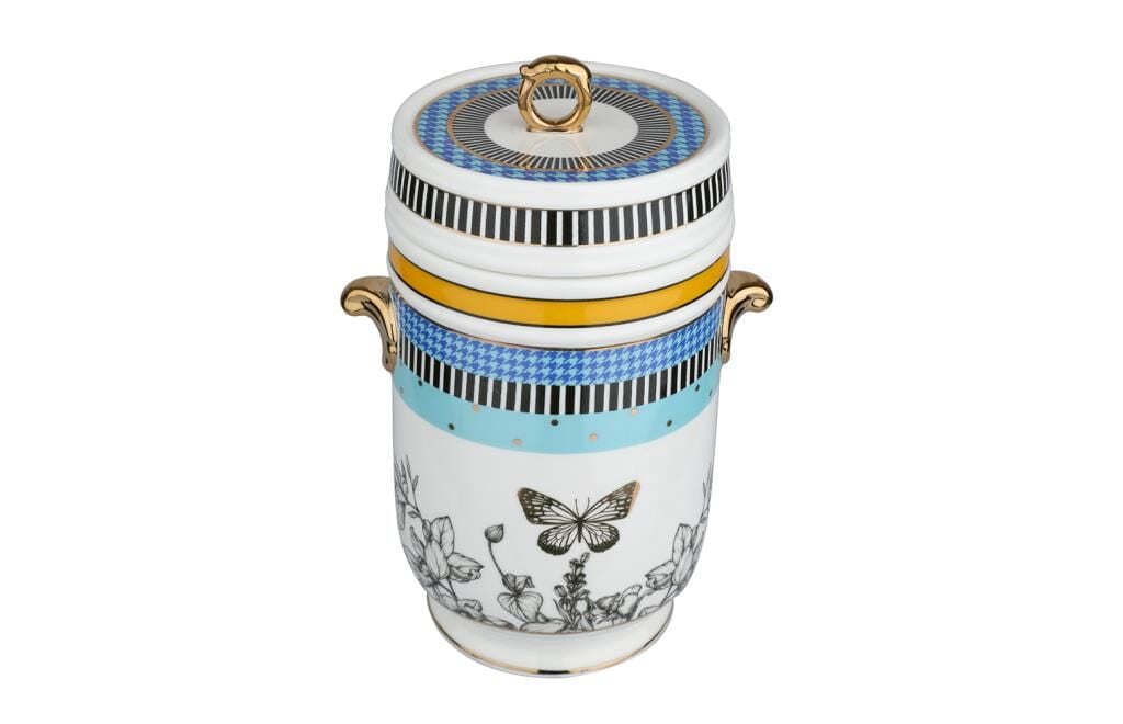 Lucky Art Maggey Bone Kulplu Kavanoz 18Cm