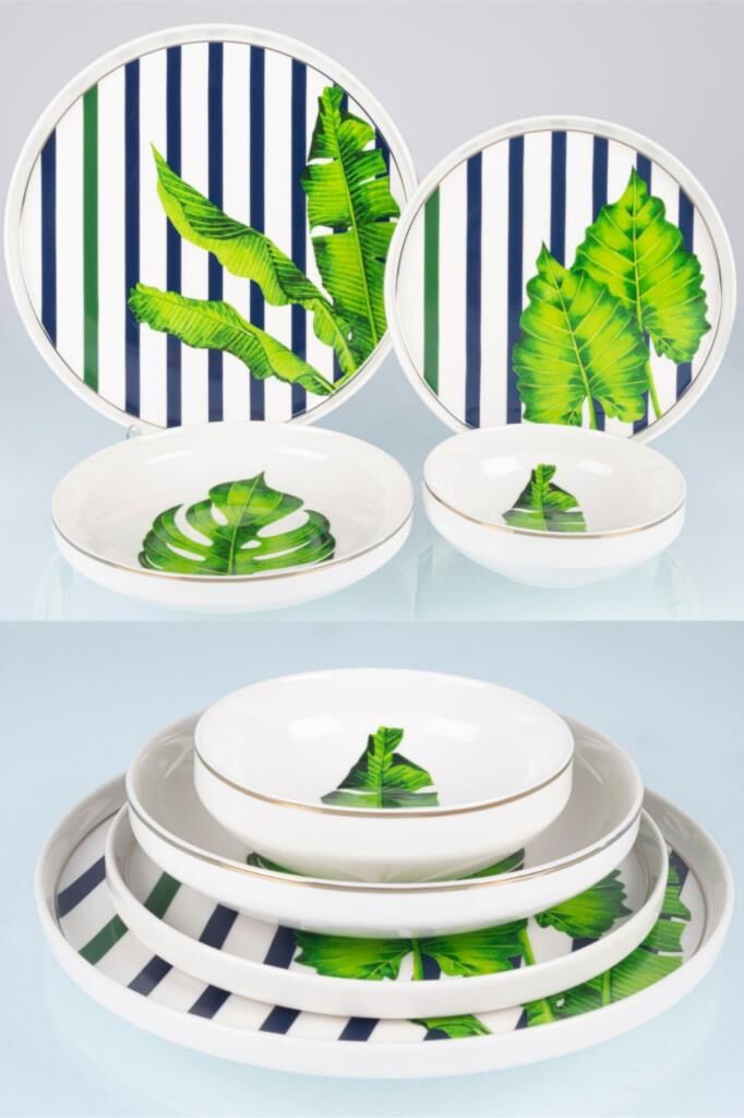 Mikasa Moor Jungle Modern 24 Parça Yemek Takımı